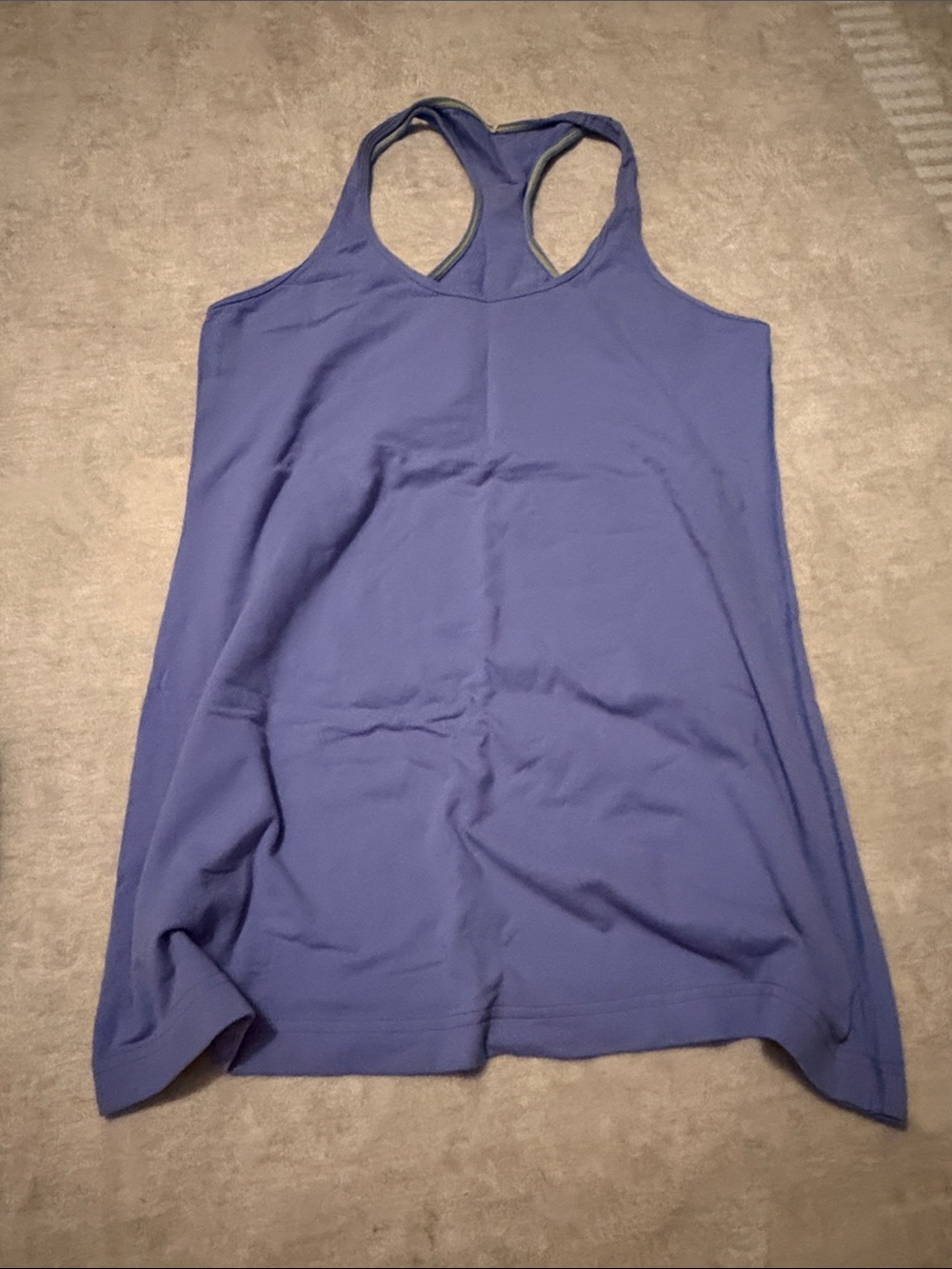 lululemon athletica blue Racerback Tank Top